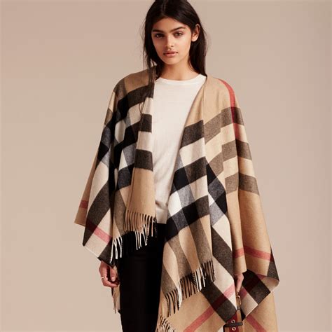 burberry wrap poncho